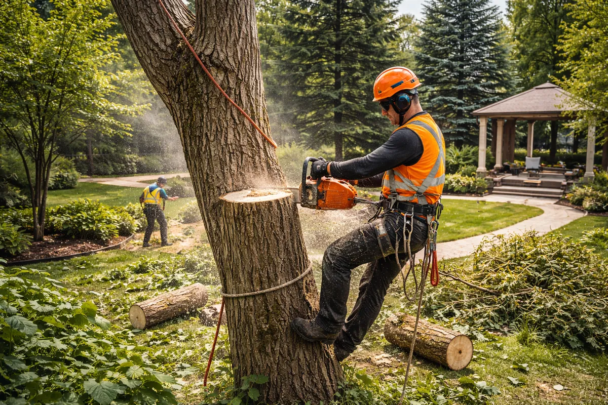 إزالة الأشجار